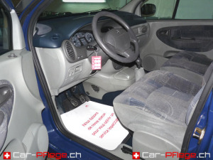 Auto Shampoonieren, Innenreingung