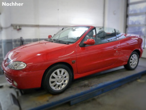 Cabriodachpflege (Nachher)