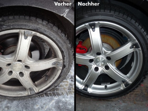 Felgenreinigung, Felgenpflege