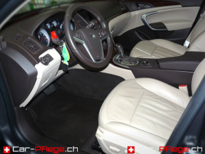 Innenreinigung, Lederpflege