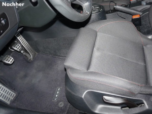 Innenreinigung, Shampoonierung, Ozonreinigung (Nachher)