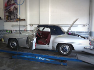 Mercedes Oldtimer Reinigung