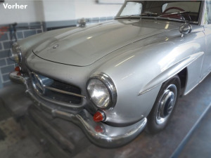 Oldtimer Reinigung (Vorher)