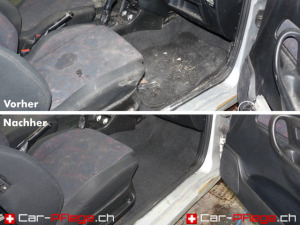 Innenreinigung, Sitzpflege